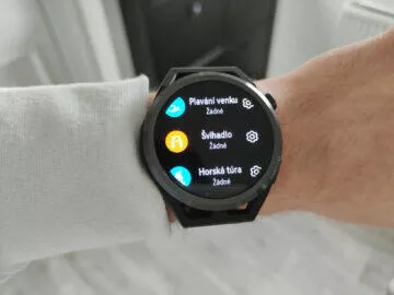 huawei watch gt runner sportovní aktivity