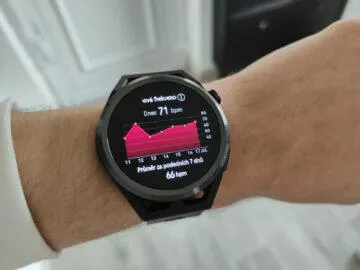 huawei watch gt runner srdeční tep