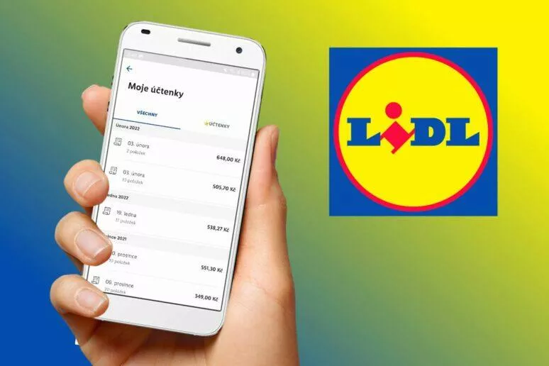 LIDL Plus elektronické účtenky aplikace tisk LIDL Plus elektronické účtenky aplikace tisk
