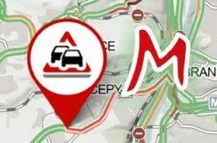 Mapy.cz kolona navigace info zpoždění Mapy.cz kolona navigace info zpoždění