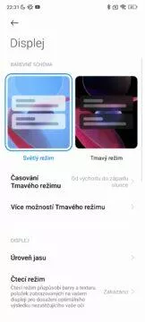 MIUI 13 tmavý režim