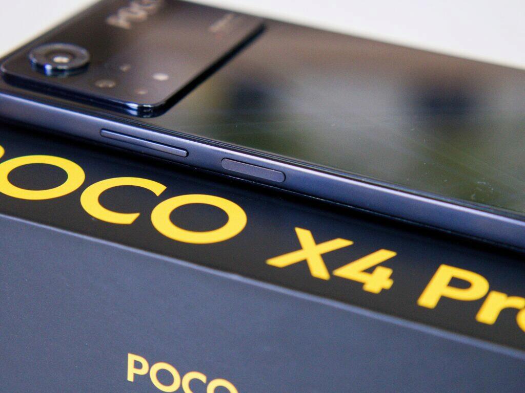 Poco X4 Pro 5G čtečka otisků