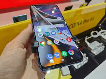 poco x4 pro 5G displej