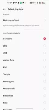 ringtone aplikace vyzváněcí tón