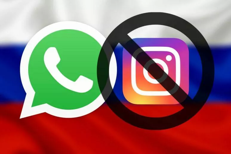 Rusko Instagram WhatsApp omezení zákaz Rusko Instagram WhatsApp omezení zákaz