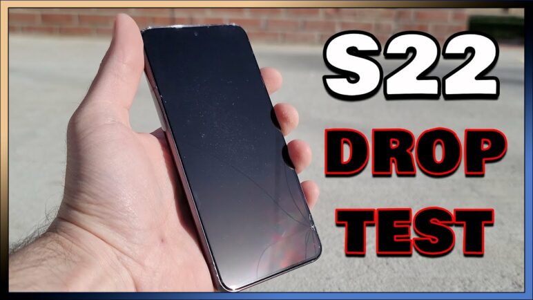 Samsung Galaxy S22 Drop Test. Is Flat Better Than Curved?