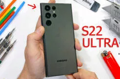 samsung galaxy s22 ultra test odolnosti jerryrigeverything