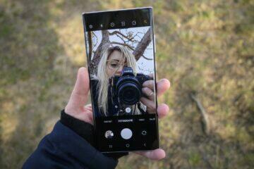 Samsung Galaxy S22 Ultra vítězka soutěže selfie