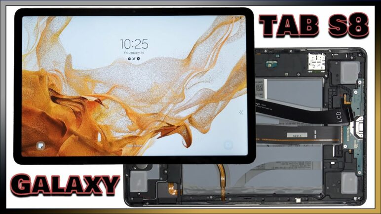 Samsung Galaxy Tab S8 Disassembly Teardown Repair Video Review
