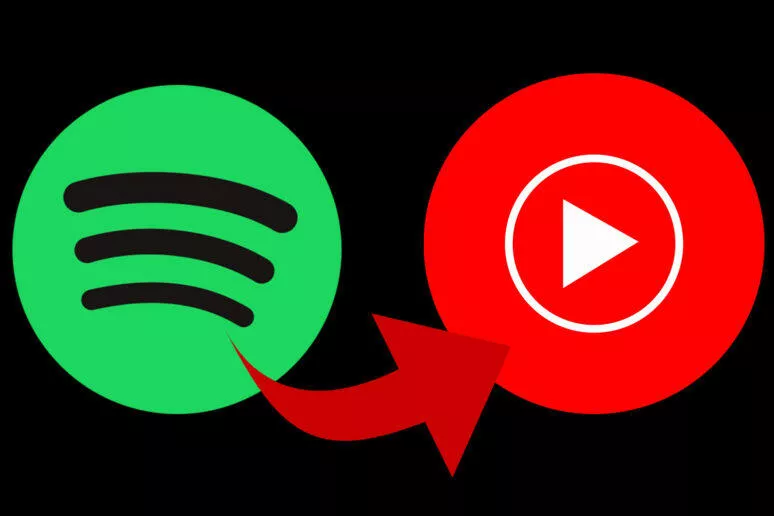 spotify youtube music přenos