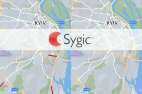 Sygic živé dopravní informace navigace Ukrajina
