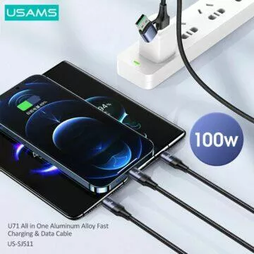 Univerzální nabíjecí 100W kabel USAMS