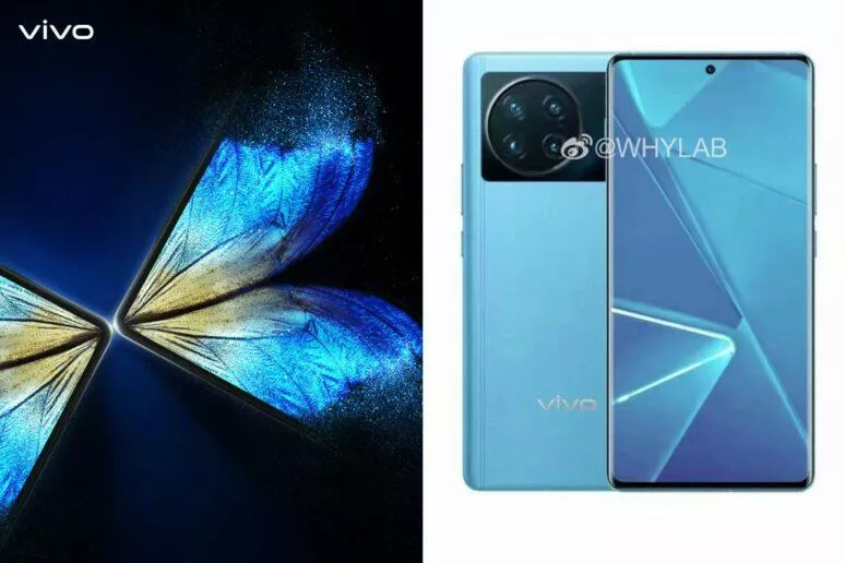 Vivo X Fold X Note Pad spekulace Vivo X Fold X Note Pad spekulace