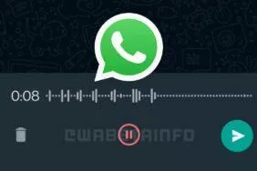 WhatsApp hlasové zprávy pozastavení nahrávání beta