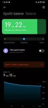 Xiaomi 12 Pro baterie výdrž