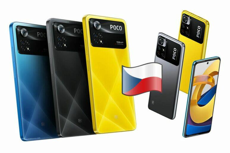 Xiaomi POCO X4 Pro POCO M4 Pro ČR ceny