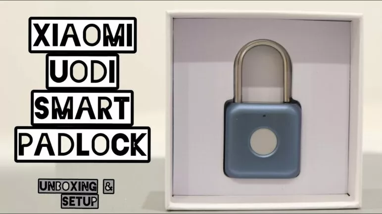 Xiaomi Smart Fingerprint Padlock Unboxing and Set-Up