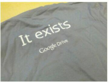 Disk Google zajímavosti It Exists tričko