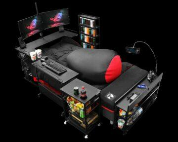 elektrická herní postel Bauhütte BGB-100FA gaming