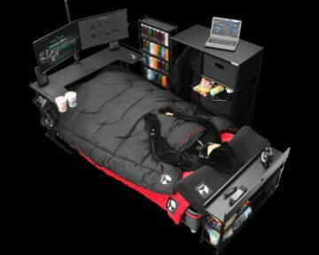 elektrická herní postel Bauhütte BGB-100FA gaming bed