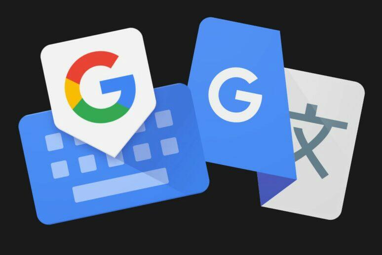 Gboard Překladač Google jazyk klávesnice znaky automaticky přepínání aplikace