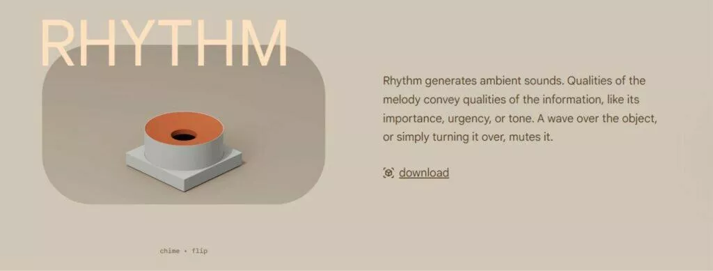 Google Little Signals Rhythm