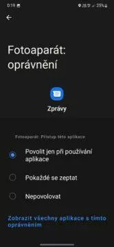 google zprávy fotoaparát