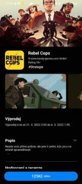 HandyGames Galaxy Store výprodej Rebel Cops