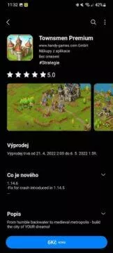 HandyGames Galaxy Store výprodej Townsmen Premium