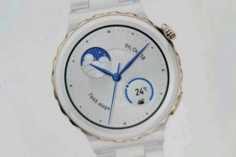 Huawei Watch GT 3 Pro hodinky rendery uniklé fotky Huawei Watch GT 3 Pro hodinky rendery uniklé fotky
