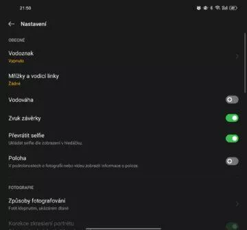 Oppo Find N nastavení foto