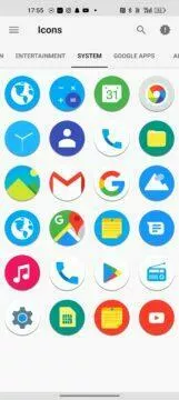 oreo android icon pack