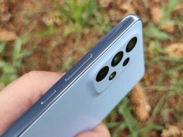Samsung Galaxy A53 5G recenze design tlačítka fotoapaaráty