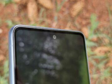 Samsung Galaxy A53 5G recenze displej průstřel