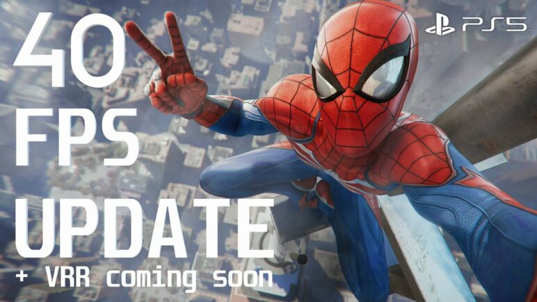 Spider-Man: Miles Morales - 40 FPS and VRR Update for PS5