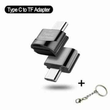 USB-C microSD (TF) OTG adaptér redukce
