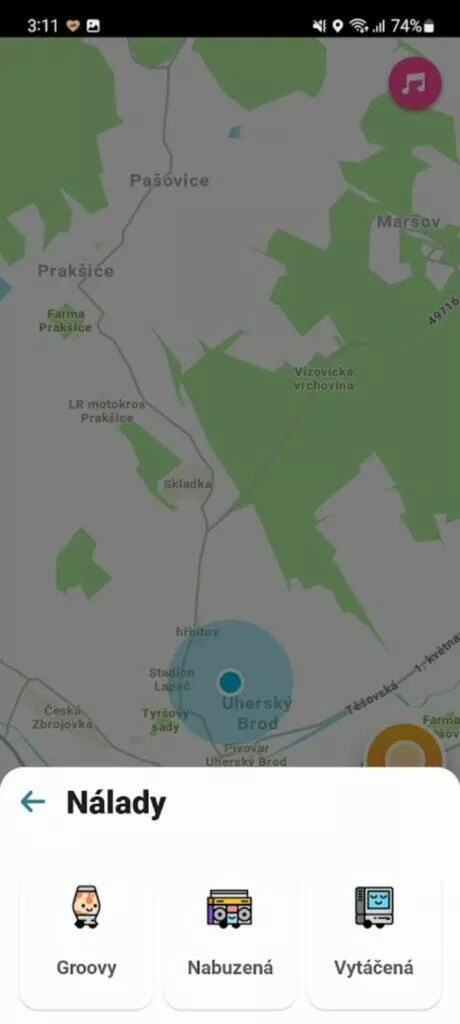 waze retro mode nalady