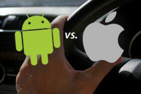 Android iOS Apple řízení řidiči výzkum Jerry