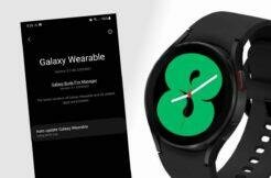 aplikace Galaxy Wearable automatické aktualizace update