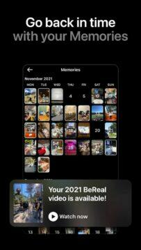 BeReal sociální síť aplikace 5 vzpomínky