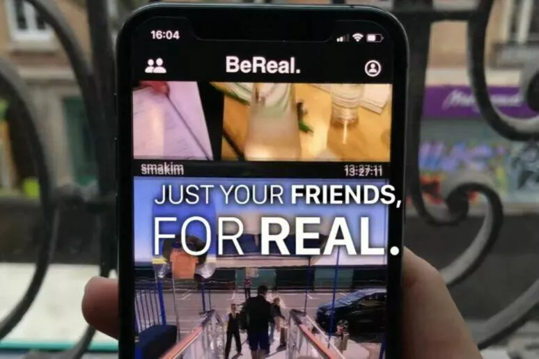 BeReal sociální síť aplikace BeReal sociální síť aplikace