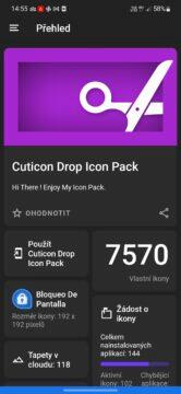 Cuticon Drop Icon Pack google play