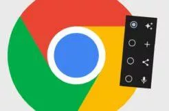 Google Chrome 101 Android ovládací tlačítko manuální nastavení