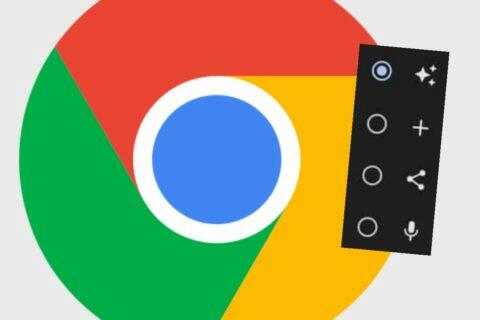 Google Chrome 101 Android ovládací tlačítko manuální nastavení