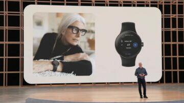 Google Pixel Watch chytré hodinky ukázka představení Google Home