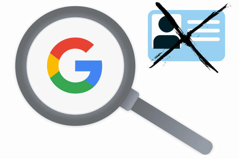 google vyhledávání osobní údaje
