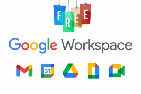 Google Workspace osobní bezplatný