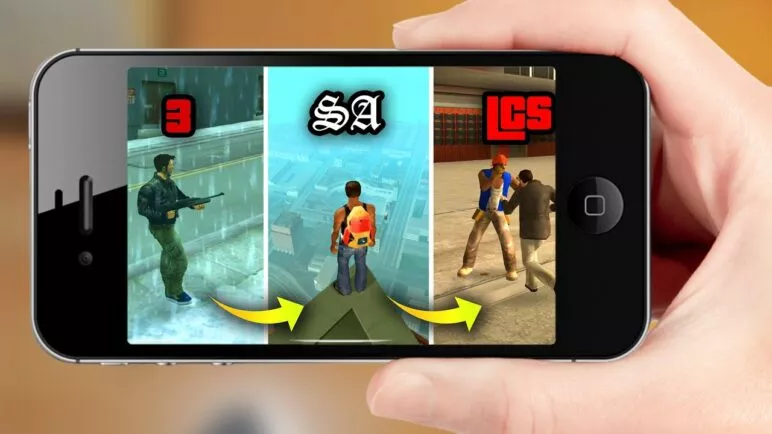 GTA on Mobiles (Evolution)