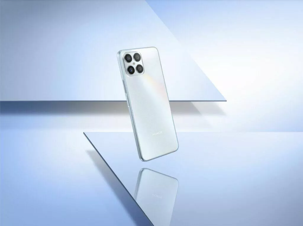 honor x8 cr titanium silver