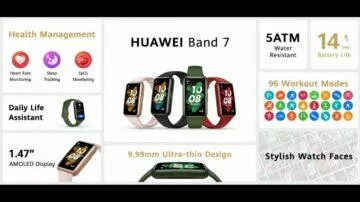 Huawei Band 7 specifikace